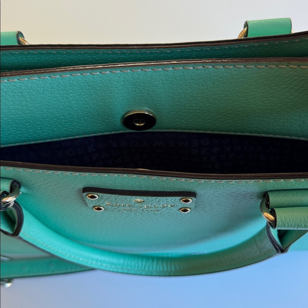 Kate Spade Wellesley Durham Leather Satchel Shoulder Bag - Picture 7 of 10